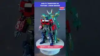 Transformable Azure Dragon from Sembo 103331 ⚡️ How to make a Robot LEGO already on this channel