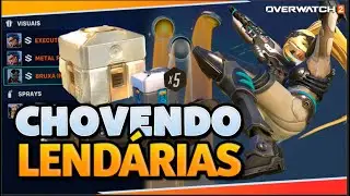 140+ CAIXAS de OVERWATCH 2! CHOVEU LENDARIA!