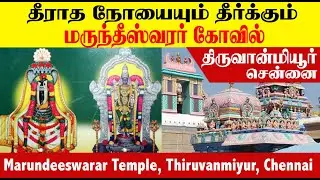 தீராத நோயையும் தீர்க்கும் மருந்தீஸ்வரர், பாவங்கள் தீரும் | Marundeeswarar Temple Thiruvanmiyur