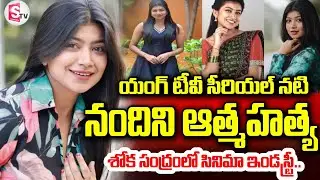 సీరియల్ నటి నందిని ఇకలేరు..| Serial Actress Nandhini Passed Away | Bengaluru | SumanTV Vali