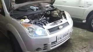 Ford FIESTA 1.6 troca de todas mangueiras de água
