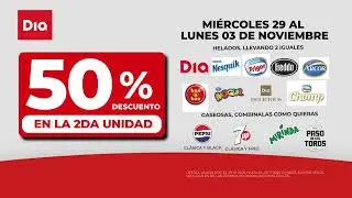 #OfertasDia del 29/10 al 3 de Noviembre