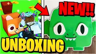 Unboxing *SECRET* DRAGON Bundle In PET SIMULATOR X!! (HUGE SQUIRREL)
