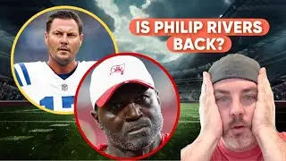 PHILIP RIVERS BALLS OUT IN 5 YEAR RETURN! IS THE BUCS SEASON OVER? (FOOTBALL PODCAST)