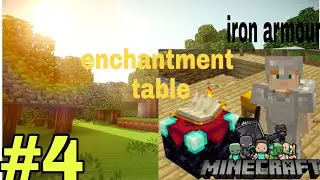 i make enchantment table| Minecraft gameplay #4
