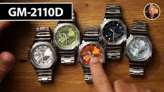 Diving Into the New Casio G-SHOCK GM-2110D Models