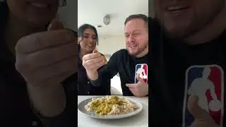 Teaching my husband to eat with his hand #relationship #bengali #bengaliculture