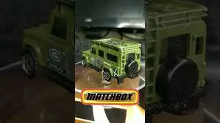 Matchbox LANDROVER DEFENDER 110 #shorts #matchbox #landrover
