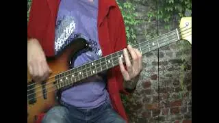 Blind Melon - No Rain - Bass Cover