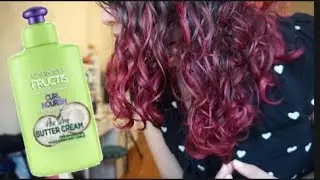 ТЕСТИРОВАНИЕ СРЕДСТВ GARNIER FRUCTIS ДЛЯ ВЬЮЩИХСЯ ВОЛОС | Демонстрация