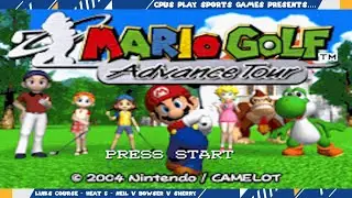 Mario Golf: Advance Tour - Links Course - Заезд 5 - Нил против Боузера против Шерри