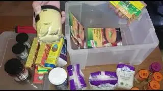 Stock alimentaire en appartement deuxième partie