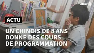 Vita, le petit chinois geeky qui enseigne la programmation informatique | AFP News