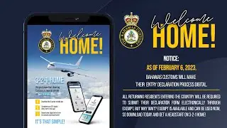 Bahamas Customs Digital Declaration Notice
