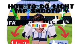 How To Do Light Tap Smoothly | FIFA Super Soccer [Roblox]
