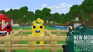 LAST LOOK AT THE NEW MOB MOOBLOOM 🙀🙀🙀|| MINECRAFT 1.16 MOD|| BY LEGENDS GAMING