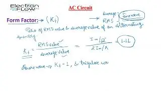 AC Circuit: Peak and Form Factor