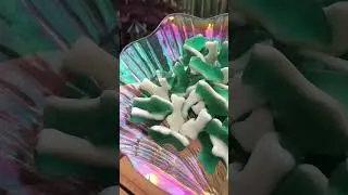 Favorite Day Gummi Sharks! 🦈 #shorts #candy #asmr #satisfyingvideo