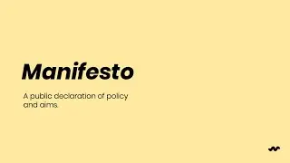 WorkingMouse Manifesto
