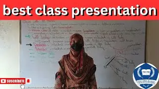 10th class presentation Biology| Nerve cell | vip lecture by student|  school life 🎖️🎖️❤️🇵🇰