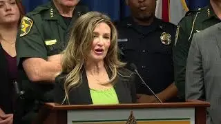 AG Uthmeier holding news conference in Polk County