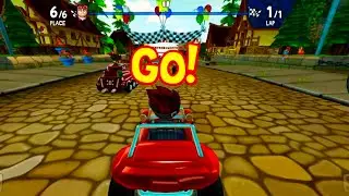 Beach Buggy Racing 2😮Gameplay Action-Packed Kart Racing With Hilarious Physics || Android, IOS Game✅