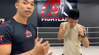 Hướng Dẫn Tập Luyện KICKFIT Cơ Bản hai đ&ograve;n Đấm Thẳng  | KICKFIT FIGHTLAND