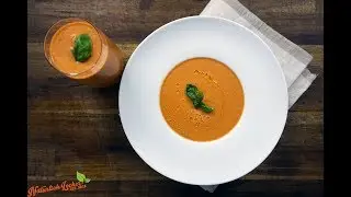 Kalte Paprika Suppe - Rezept und Anleitung - Nat&uuml;rlich Lecker