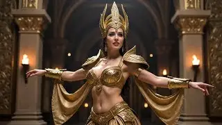 Arabic Cinematic Belly Dance 2026 | Egyptian AI Fusion Remix