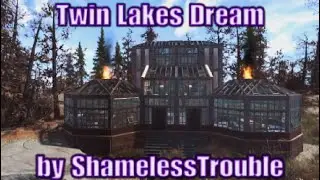 Fallout 76 C.A.M.P. #8 - Twin Lakes Dream - by ShamelessTrouble