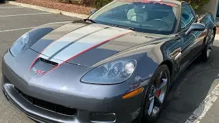 2012 Chevrolet Corvette Grand Sport Complete Detail | Bay Area Detailer | Short Clip