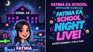 Let's chit chat 🤩 Entertainment with big boss @fatima ka school Ali bahi🌷🤑