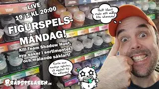 Figurspels-m&aring;ndag med nyheter om Kill Team Shadow Hunt och massa m&aring;lande!🎨
