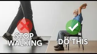 Over 75? STOP Just Walking. (Do This 1 Chair Exercise Instead)