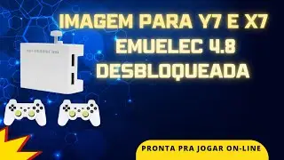 Nova Imagem Para O Game Stick Y7 e X7 (64GB) Emuelec 4.8 Vários Jogos Em Português