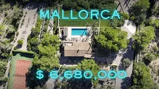 Inside This $6,680,000 Luxury Mallorca Finca with a Private Tennis Court!