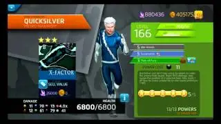 Intro to Quicksilver in Marvel Puzzle Quest