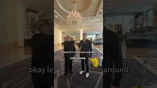 Talking to folks in Trump hotel lobby #china #interview #trump
