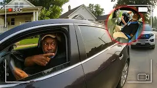 Police Bodycam: Suspended License Driver Pulls Race Card, Fails Badly
