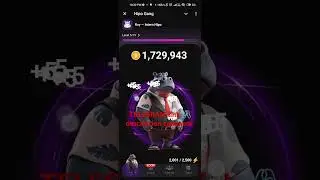 HIPO GANG 🆕 TELEGRAM CRYPTO BOT TAP TO EARN/ #ton #hipogang #trendingreels #telegram #crypto #hipo