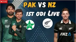 🔴 PAK vs NZ Live &ndash; 1st ODI | ICC Corner Live