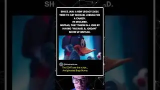 Space Jam tried to get Michael Jordan for a Cameo!