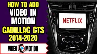 Cadillac CTS 2014-2019 CUE Video In Motion Bypass, DVD In Motion, Navigation In Motion, GM Lockpick