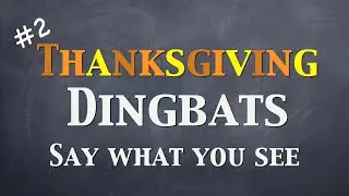 Thanksgiving Dingbats No. 2