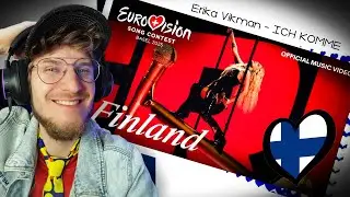 First Time Reacting to Finland Eurovision 2025 | Erika Vikman - ICH KOMME | Eurovision Reaction 2025