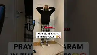 Don&rsquo;t Pray Salah In These Places! #islamicshorts #shorts