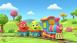 Number Train Remix Song for Kids | Fun Counting Songs & Nursery Rhymes 🚂🎶