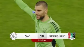 FULL HIGHLIGHT DEBUT MAARTEN PAES (1-1) AJAX VS NEC NIJMEGEN !!! EREDIVISIE 2025/26 FANSCAM
