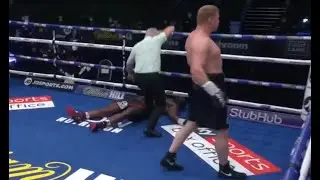 DILLIAN WHYTE GETS KNOCKED OUT BY ALEXANDER POVETKIN