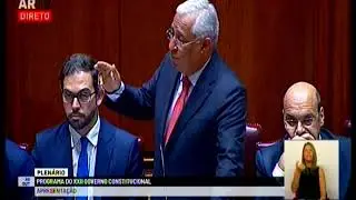30-10-2019 | Programa do XXII Governo Constitucional | Resposta do PM ao Deputado André Ventura